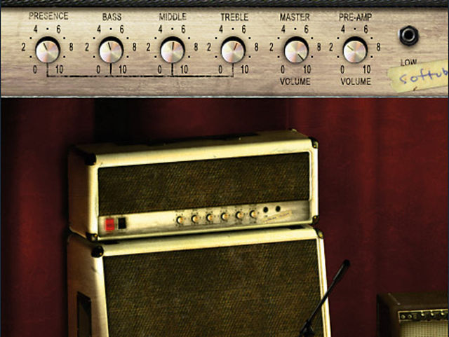 Marshall-style overdriven roar in spades
